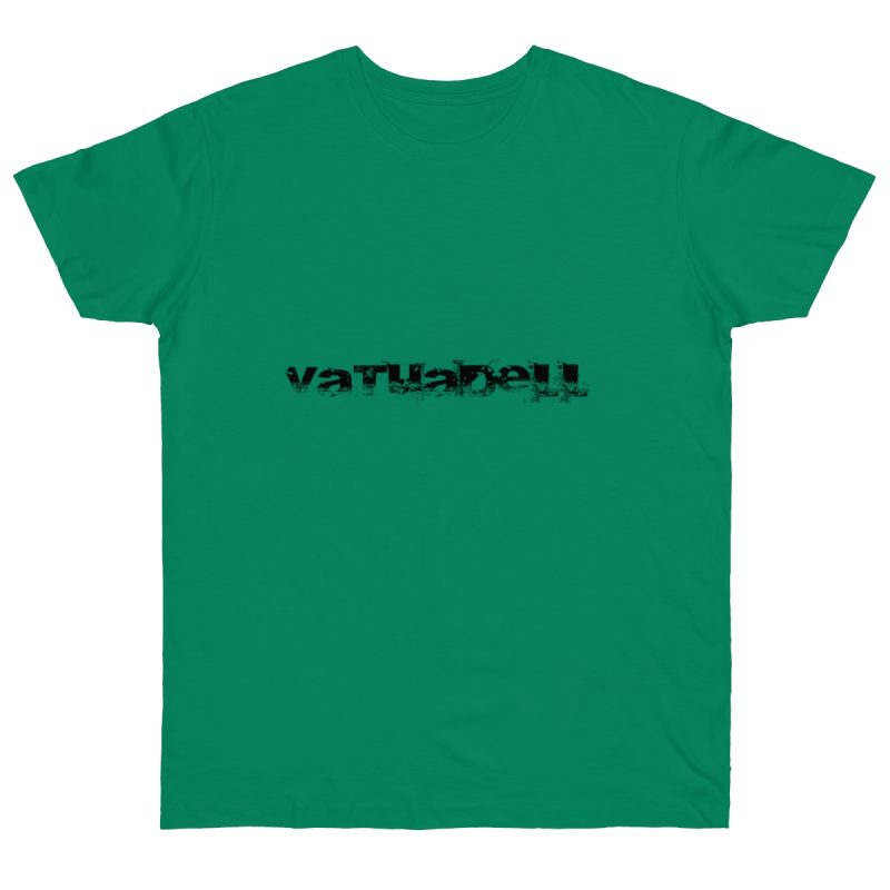 Camiseta punto liso - Verde Kelly - Camiseta unisex «Vatuadell»