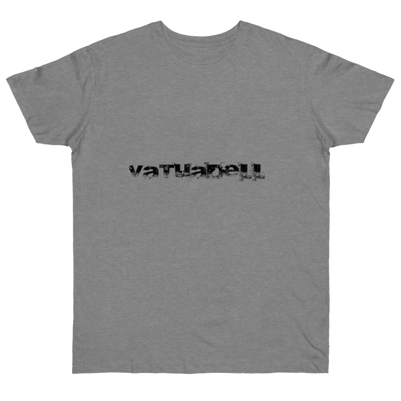 Camiseta punto liso - Gris deportivo jaspeado - Camiseta unisex «Vatuadell»