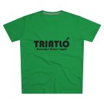 Camiseta hombre corte moderno - Verde Kelly - Triatló: berenar + dinar + sopar Camiseta hombre corte moderno - Verde Kelly - Triatló: berenar + dinar + sopar