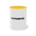 Taza bicolor - Amarillo dorado - Camiseta unisex «Vatuadell»