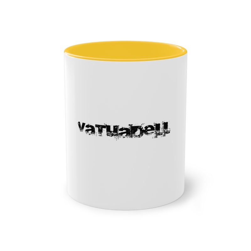 Taza bicolor - Amarillo dorado - Camiseta unisex «Vatuadell»