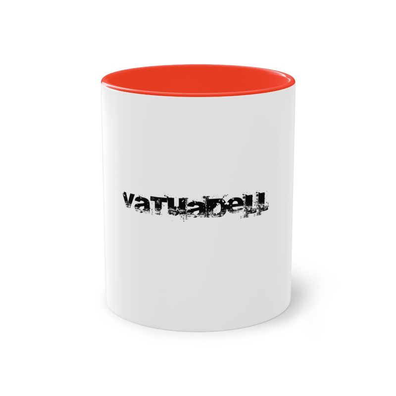 Taza bicolor - Rojo - Camiseta unisex «Vatuadell»