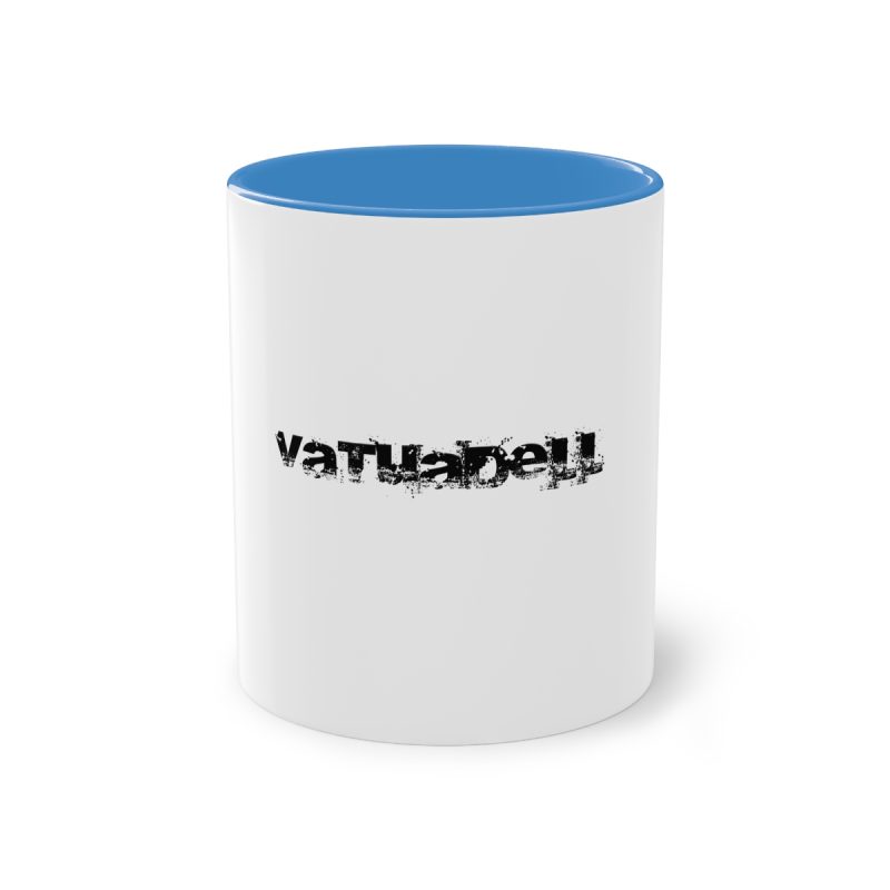 Taza bicolor - Azul claro - Camiseta unisex «Vatuadell»