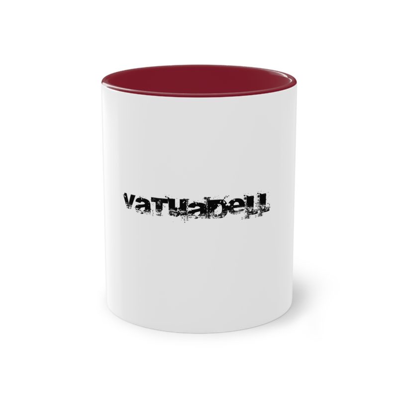 Taza bicolor - Granate - Camiseta unisex «Vatuadell»