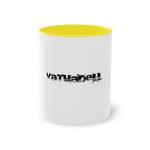 Taza bicolor - Amarillo - Camiseta unisex «Vatuadell»