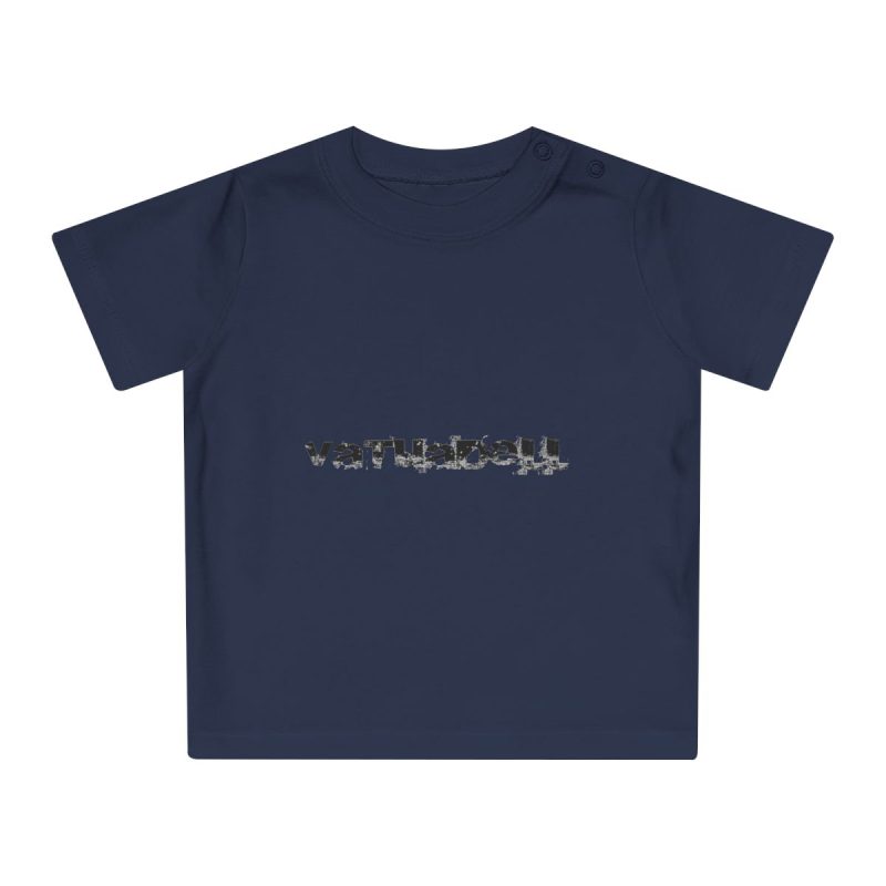 Camiseta de bebe - Azul marino nautico - Camiseta unisex «Vatuadell»