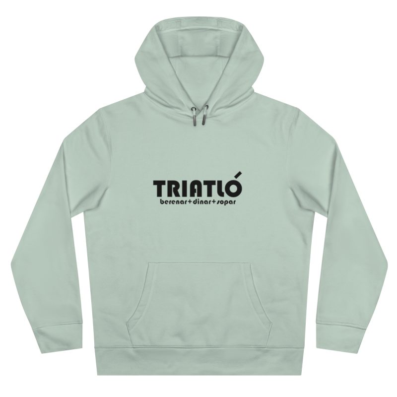 Sudadera con capucha King - Verde agua - Triatló: berenar + dinar + sopar