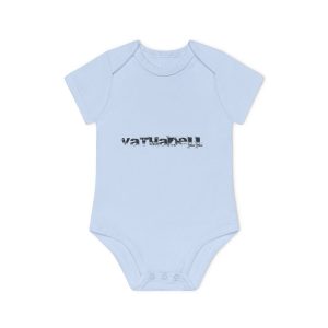 Body bebe manga corta organico - Azul empolvado - Camiseta unisex «Vatuadell»