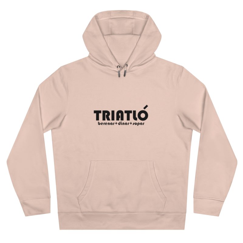 Sudadera con capucha King - Rosa palo - Triatló: berenar + dinar + sopar