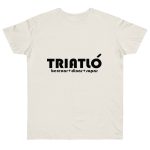 Camiseta punto liso - Natural - Triatló: berenar + dinar + sopar