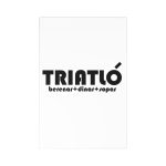 Postales (7 uds.) - Triatló: berenar + dinar + sopar