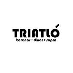 Pegatinas de vinilo troqueladas - Triatló: berenar + dinar + sopar