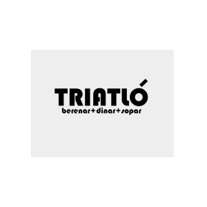 Panel de aluminio - Triatló: berenar + dinar + sopar