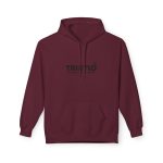 Sudadera Softstyle con capucha - Granate - Triatló: berenar + dinar + sopar