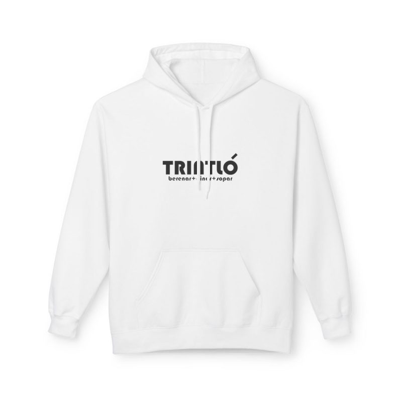 Sudadera Softstyle con capucha - Blanco - Triatló: berenar + dinar + sopar