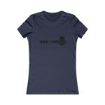 Camiseta mujer Favorite - Azul marino - Una i pus Camiseta mujer Favorite - Azul marino - Una i pus