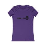 Camiseta mujer Favorite - Morado equipo - Una i pus Camiseta mujer Favorite - Morado equipo - Una i pus