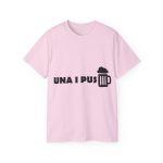Camiseta ultra algodon - Rosa claro - Una i pus Camiseta ultra algodon - Rosa claro - Una i pus