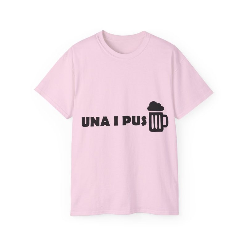 Camiseta ultra algodon - Rosa claro - Una i pus
