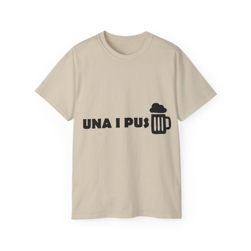 Camiseta ultra algodon - Arena - Una i pus