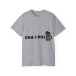 Camiseta ultra algodon - Gris deportivo - Una i pus Camiseta ultra algodon - Gris deportivo - Una i pus