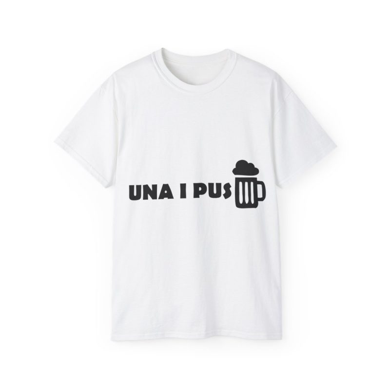 Camiseta ultra algodon - Blanco - Una i pus
