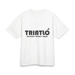Camiseta Freestyler tacto seco - Blanco - Triatló: berenar + dinar + sopar
