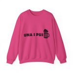 Sudadera cuello redondo - Fucsia intenso - Una i pus