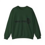 Sudadera cuello redondo - Verde bosque - Una i pus