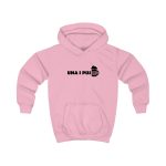 Sudadera con capucha infantil - Rosa bebe - Una i pus