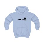 Sudadera con capucha infantil - Azul cielo - Una i pus