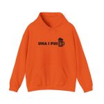 Sudadera con capucha - Naranja - Una i pus