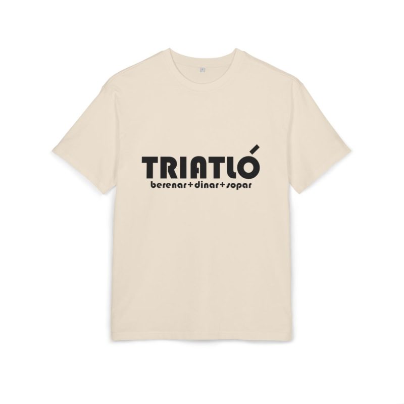 Camiseta oversize gruesa - Arena - Triatló: berenar + dinar + sopar