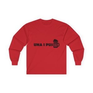 Camiseta manga larga - Rojo - Una i pus