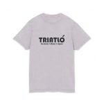 Camiseta lavado acido cuello redondo - Lila suave - Triatló: berenar + dinar + sopar