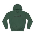 Sudadera universitaria - Verde botella - Una i pus