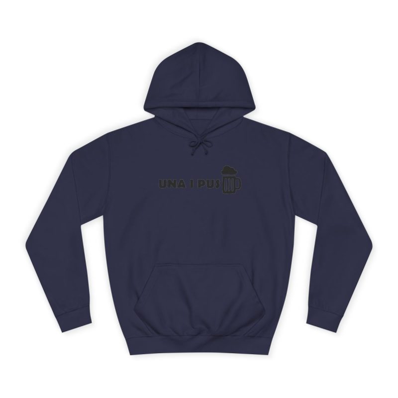 Sudadera universitaria - Azul marino Oxford - Una i pus