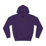 Sudadera universitaria - Morado - Una i pus