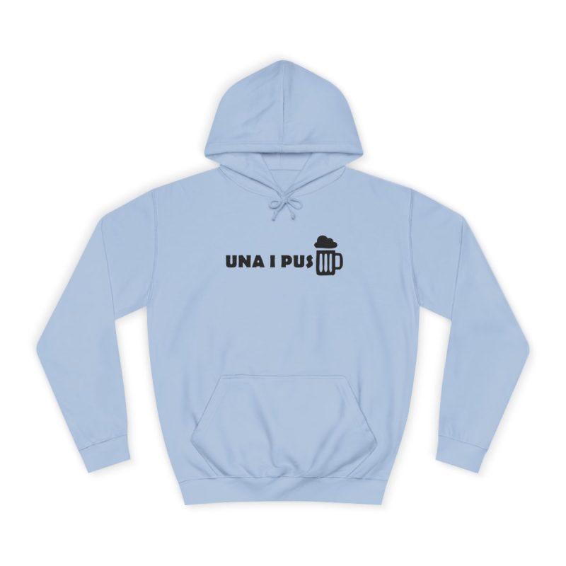 Sudadera universitaria - Azul cielo - Una i pus
