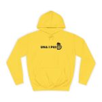 Sudadera universitaria - Amarillo sol - Una i pus