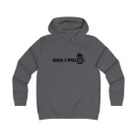 Sudadera universitaria mujer - Gris marengo - Una i pus