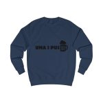 Sudadera clasica - Azul marino Oxford - Una i pus Sudadera clasica - Azul marino Oxford - Una i pus