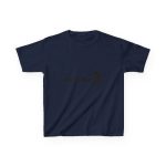Camiseta infantil algodon grueso - Azul marino - Una i pus