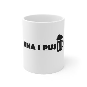 Taza de ceramica - Una i pus