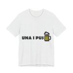 Camiseta jersey manga corta - Gris ceniza - Camiseta «Una i pus» cervessa