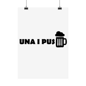 Poster - Una i pus