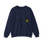 Sudadera cuello redondo - Azul marino - Camiseta «Una i pus» cervessa
