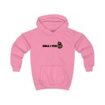 Sudadera con capucha infantil - Rosa algodon de azucar - Camiseta «Una i pus» cervessa Sudadera con capucha infantil - Rosa algodon de azucar - Camiseta «Una i pus» cervessa