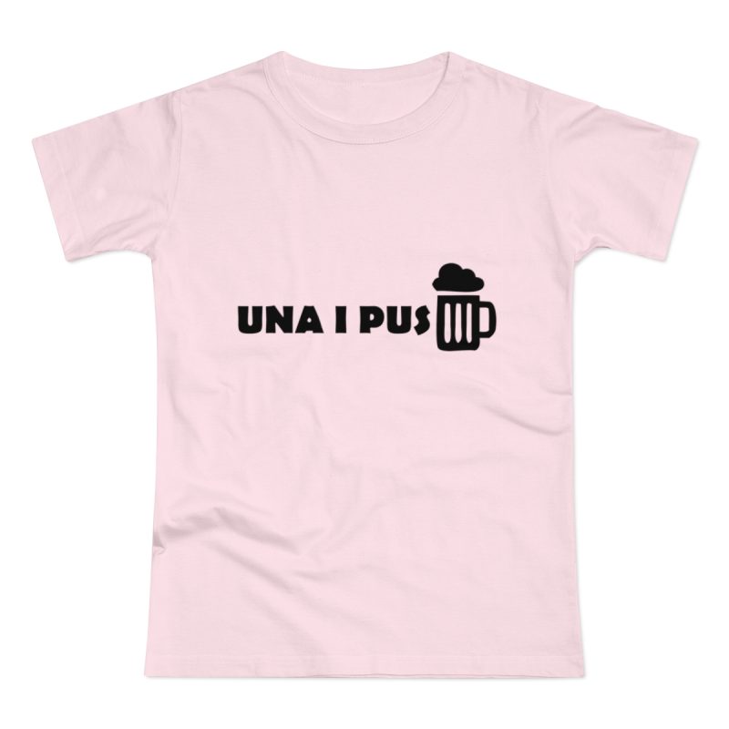 Camiseta mujer punto liso - Rosa orquidea - Una i pus