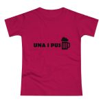 Camiseta mujer punto liso - Sorbete - Una i pus
